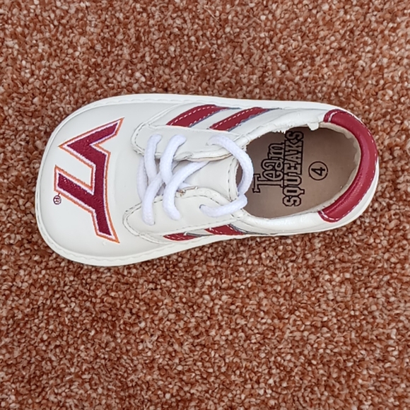 Virginia Tech Hokies Squeaker Sneaker (Toddler) 👞 - Picture 9 of 16